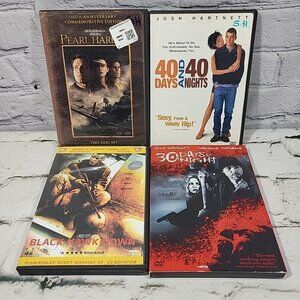 Josh Hartnett Movies Lot‎ Of 4 DVDs 40 Days Nights Pearl Harbor Black Hawk Down